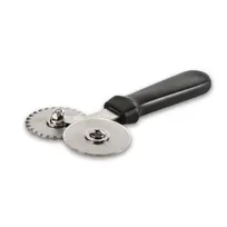 product of Concasse MCD025 Pasta Cutter, 2-1/2", Double Wheels, Plastic Handle, Stainless Steel