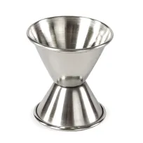 product of Concasse MCDAI1A2 Stainless Steel Bar Jigger - Dual 1 oz / 2 oz Capacity for Cocktail Measuring