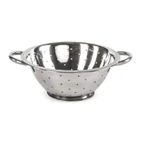 product of Concasse MCEAI03L Stainless Steel Kitchen Colander with Base, 3 Qt Capacity, Polished Finish