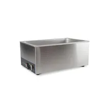 product of Concasse MCHEL1100 Electric Chafer, 12" x 20" Stainless Steel, Adjustable Thermostat, 1200W