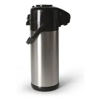 product of Concasse MCJTERAP25AI Coffee Airpot, 2.5 L (84 oz) Stainless Steel Body/Liner, Push-Button