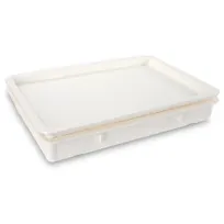 product of Concasse MCPACAJ2 Dough Proofing Retarding Pan, 22-1/2"W x 15"D x 15"H, Stackable Polypropylene Box