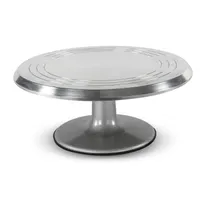 product of Concasse MCPAISTG13 Revolving Cake Cover Stand, 13" Aluminum Skull Design, Premium Baking Smallwares