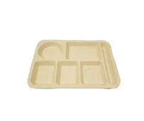 product of Concasse MCPLMCH3525 Rectangular Serving & Display Tray, 14" x 10" x 1" Melamine Beige