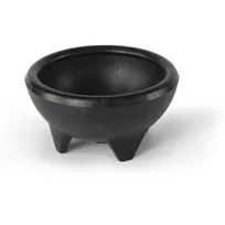 product of Concasse MCSAL03 Molcajete Salsa Bowl, Plastic Black Bowl, 5" Diameter, Heavy-Duty Design - 1/Each