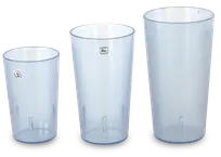 product of Concasse MCVPOL16A 16oz Polycarbonate Blue Tumbler - Durable Beverageware, 1-Qt