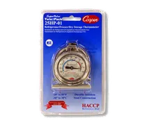 product of Cooper-Atkins 25HP-01C-2 Refrigerator Freezer Thermometer, 2" Dial, -25 to 27°C, NSF, Pack of 2