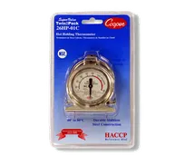 product of Cooper-Atkins 26HP-01C-2 Thermometer, Dial Type, 40-80°C Holding Zone, Stainless Steel, NSF - 2/Pack