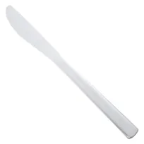 product of Dinex DX0002-08 Windsor Dinner Knife, 7" Medium Weight, 18/0 Stainless Steel Solid Handle - 1 Dozen