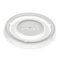 product of Dinex DX30008714 - Translucent Disposable Cup Lids, Turnbury Fit 8oz Mug & 5oz Bowl, 1500/Case