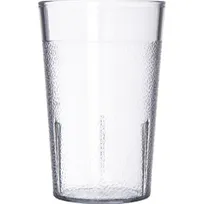 product of Dinex DX550107 - 5 oz Clear Textured SAN Tumbler, Tapered Sides, BPA Free, Dishwasher Safe - 24/Case