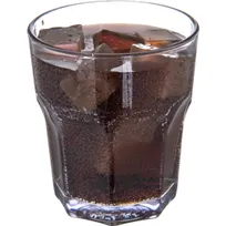 product of Dinex DX581207 - 12oz Clear Faceted Tumbler, 3-1/4" Dia, Ribbed, SAN, BPA Free, 36/Case