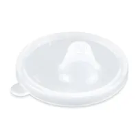 product of Dinex DXSN-106-CL Perforated Polypropylene Mug Lid Fits SN-103 & SN-104, BPA-Free, 3.5" Dia - 1/Case