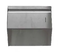 product of GSW USA HS-CFO Towel Dispenser, 16"W x 14-3/4"H x 4-3/4"D, Manual Wall-Mounted, Stainless Steel