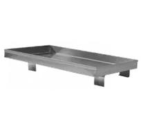 product of GSW USA P-SAPA6 6-Pc Stainless Steel Sauce Pans, 20" L x 12" W, 7-3/4" Leg, No Cover, Wok Range