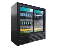 product of Imbera USA VRD41 SD 48 Bottle Cooler, 48"H x 47"W x 22"D, 8.3 ft³, Black, 1/4 HP, ENERGY STAR, LED