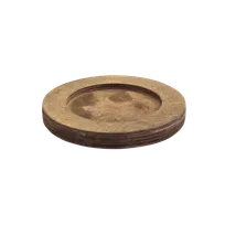 product of Lodge UMSB - Round 6" Wood Underliner for Fajita Skillet, Hand Wash Only, Made in USA
