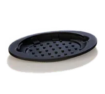 product of Lodge USO11 Oval Silicone Underliner, 13" x 8-3/4", Heat-Resistant Up to 600°F, BPA-Free, USA
