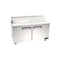 product of Kool-It Infinity KIN48SP-HC 48" 2-Door Sandwich and Salad Prep Table, 6 Pans