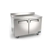 product of Kool-It Infinity KIN48WTR-HC 48" 2-Section Worktop Refrigerator w/ 2 Doors, 12 cu. ft.