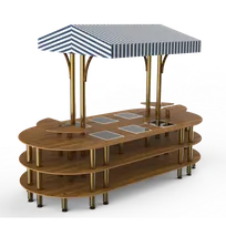 product of Steelite MGCMLD03BBWF Buffet Station