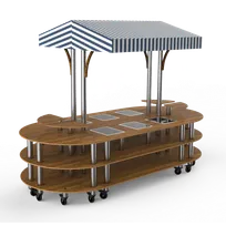 product of Steelite MGCMLD03BSWW Buffet Station