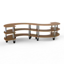 product of Steelite MGCMSB03BSXW Buffet Station