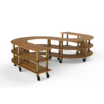 product of Steelite MGCMSB05BBXW Buffet Station