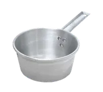 product of Town 35402 Sauce Pan, 2 Qt 7-1/4" Diameter, Tapered Aluminum, Riveted Steel Handle - No Cover