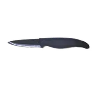 product of Town 47504B/DZ Paring Knife, 4" Ceramic Blade, Black Plastic Handle, Stamped Spear Point, Dozen