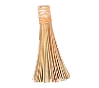 product of Town 53180 Wok Brush, 11" L, 4" Brush Face, Asian Style, Bamboo, Natural Eco-Friendly Cleaning Tool