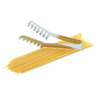product of Vollrath 47105 Spaghetti Tongs, 8" Stainless Steel, Imported Kitchen Utensil for Pasta Serving