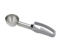 product of Vollrath 47371 Ice Cream Disher Size #8 2-3 oz, 2-7/8" Scoop, 7-3/4" Gray Plastic Handle, Steel, NSF