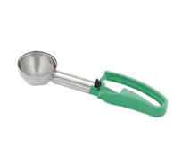product of Vollrath 47373 Ice Cream Disher, 2-3 oz Capacity, #12 2-1/2" Dia, Steel Scoop, Green 7-7/8" Handle