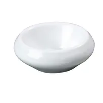 product of Carlisle 085502 1oz Butter Dish 2-3/8" Dia Melamine White
