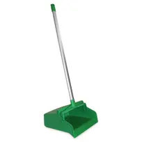 product of Carlisle 361410EC09 Sparta Dust Pan, 12" Wide with Hanging Hole, Serrated Edge, Handle, Green