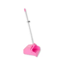 product of Carlisle 361410EC26 Sparta Spectrum Dust Pan, 12" Wide Pink Polypropylene, Handle, Serrated Edge