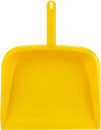 product of Carlisle 361440EC04 Sparta Dust Pan, 13.78" L x 10.04" W x 2.17" H, Yellow Plastic, Commercial Size