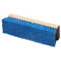 product of Carlisle 36193P14 Flo-Pac Scrub Brush, 10" Block, 2" Blue Polypropylene Bristles, No Handle