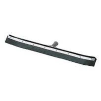 product of Carlisle 36324C00 Sparta Squeegee Head, 24" Curved Rubber Blade, Metal Frame, Hole, Non-Marking Black