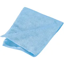 product of Carlisle 3633414 - 16" X 16" Microfiber Cloth, Poly/Polyimide Blend, Suede, Blue