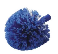 product of Carlisle 36340414 Flo-Pac Round Duster Head, 9" Long, 2-1/2" H x 7" Dia Polystyrene Bristles, Blue