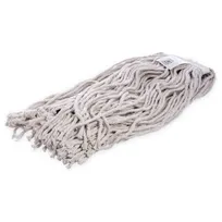 product of Carlisle 36973200 Flo-Pac Wet Mop Head - 32-oz Cotton Yarn, 8-Ply Cut-End, 1-1/4" Band