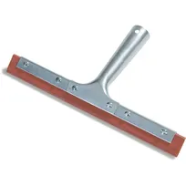 product of Carlisle 4007300 Hand Held Window Squeegee, 10" Double Blade, Red Rubber, Zinc Plated Steel Handle