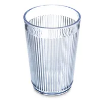 product of Carlisle 400807 - Crystalon Stack-All 8oz Tumbler, Clear Ribbed, SAN Plastic, BPA-Free