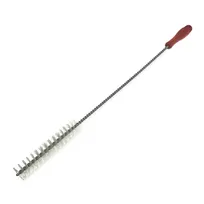 product of Carlisle 4012005 Sparta Fryer Brush, 28" Twisted Wire Shaft, PTFE Bristles, Head, Red Handle