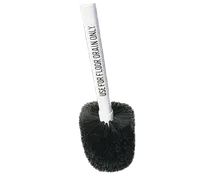 product of Carlisle 4014800 Floor Drain Brush Head, 6-3/4" x 6" Dia, Black Polypropylene Bristles, BPA-Free
