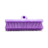 product of Carlisle 40423EC68 - Sparta Dual Floor Brush Head, 10" Block, Polyester Bristles, Purple, BPA Free