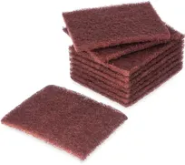 product of Carlisle 4071100 Sparta Grill Polishing Pads, 5" x 4" x 1/4", Red, Commercial Kitchen Use - 1/Pack