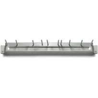 product of Carlisle 4073500 Sparta Spectrum Brush Rack, 17" Wall-Mount Holds 10 Brushes, 16" Holes - 1/Each